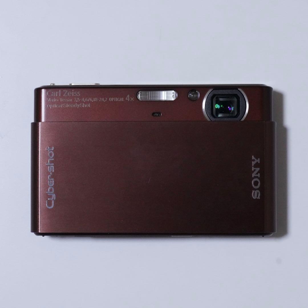 SONY Cyber-shot DSC-T77 ブラウン デジタルカメラ