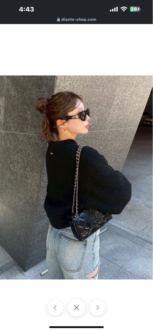 【新品】DIANTE CLASSIC TWEED BLOUSON