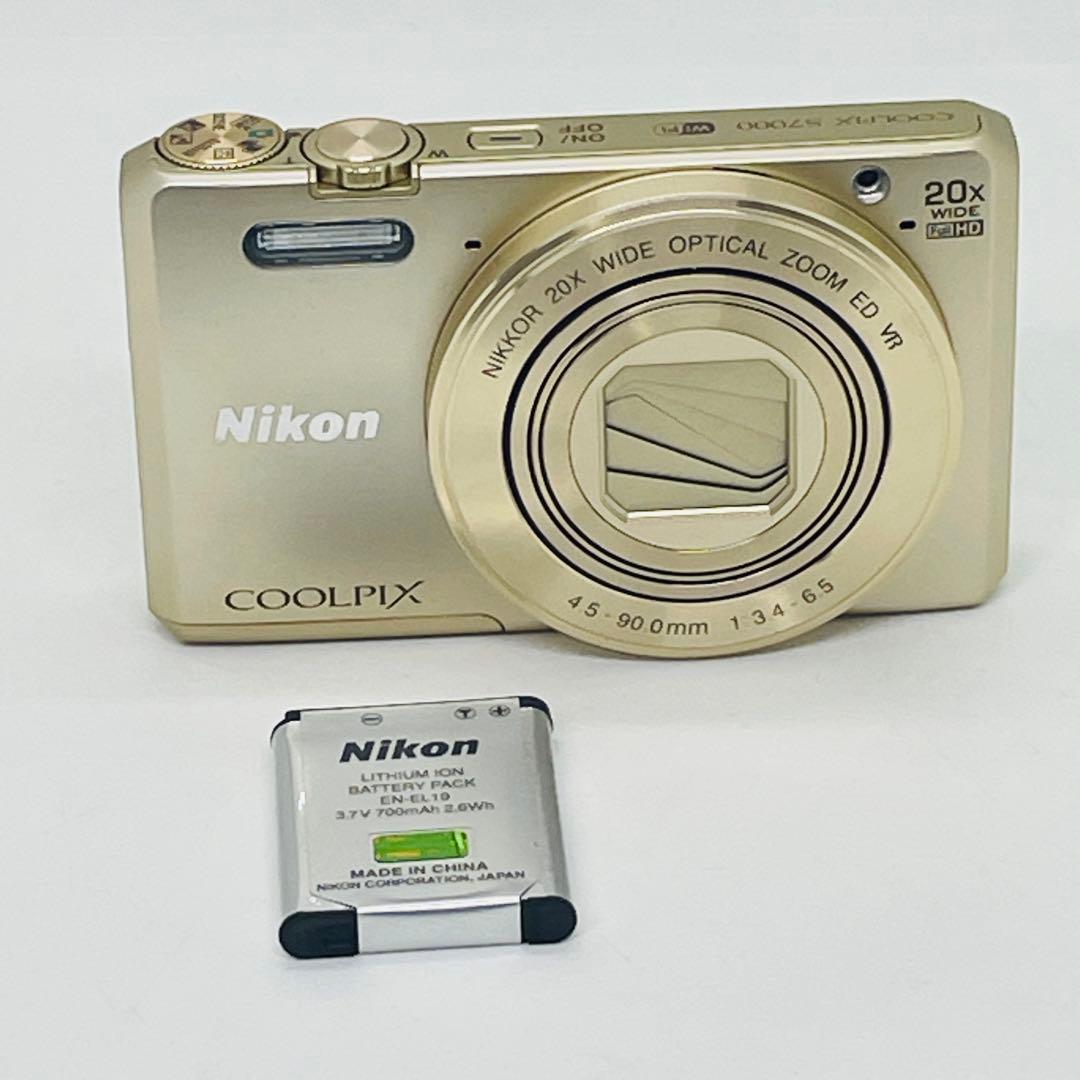 Nikon コンパクトデジタルカメラ COOLPIX S7000