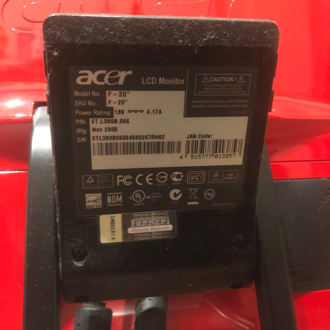 スマホ・タブレット・パソコン acer F-20