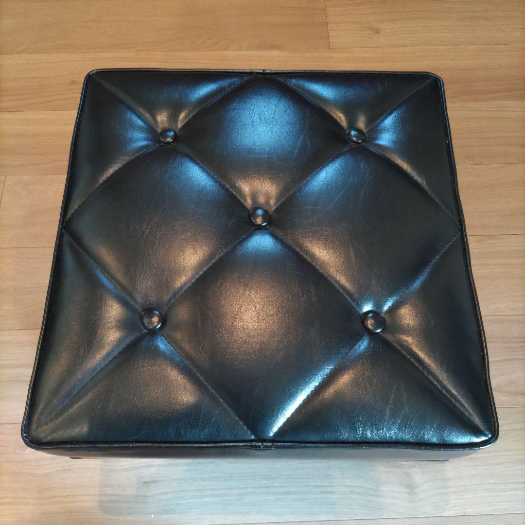 カリモク60 スツール オットマン 正方形