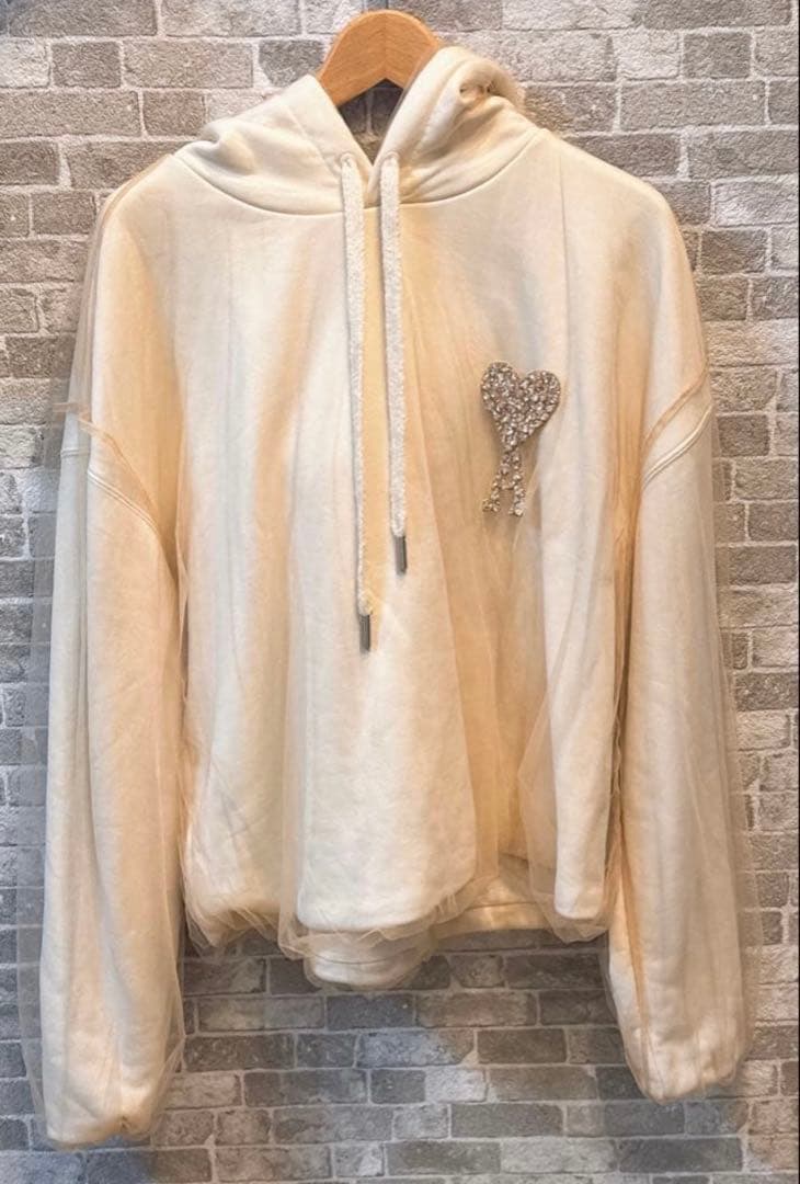 AMIPARIS アミパリス パーカー キラキラ