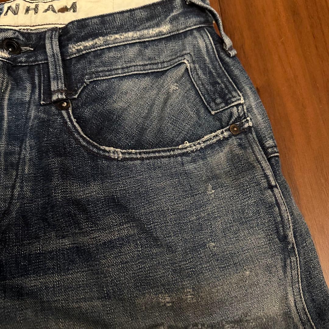 【傑作・日本製】DENHAM CROSSBACK MIJCLBL W31