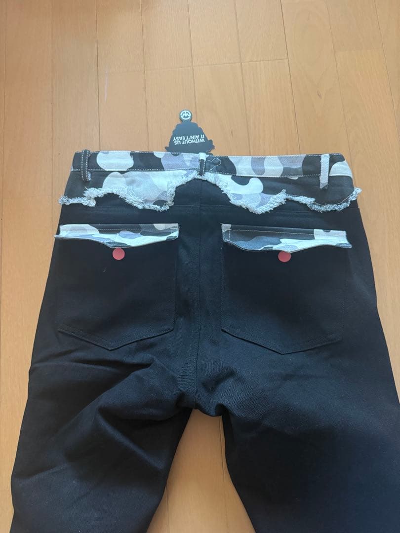 wrst CAMO RECONSTRUCTED JEAN v2 完売品