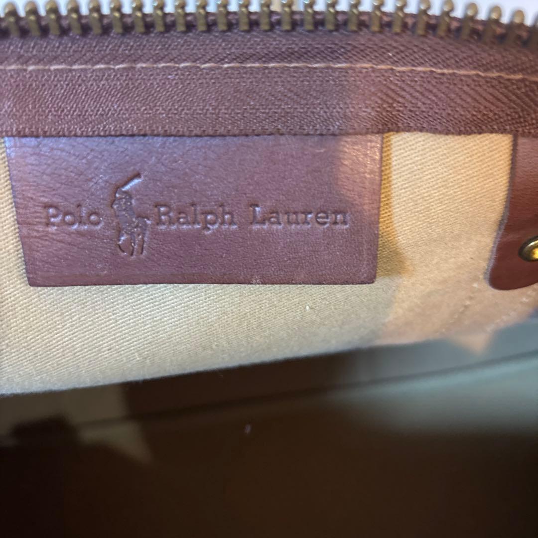 Polo Ralph Lauren チェック柄 ボストンバッグ