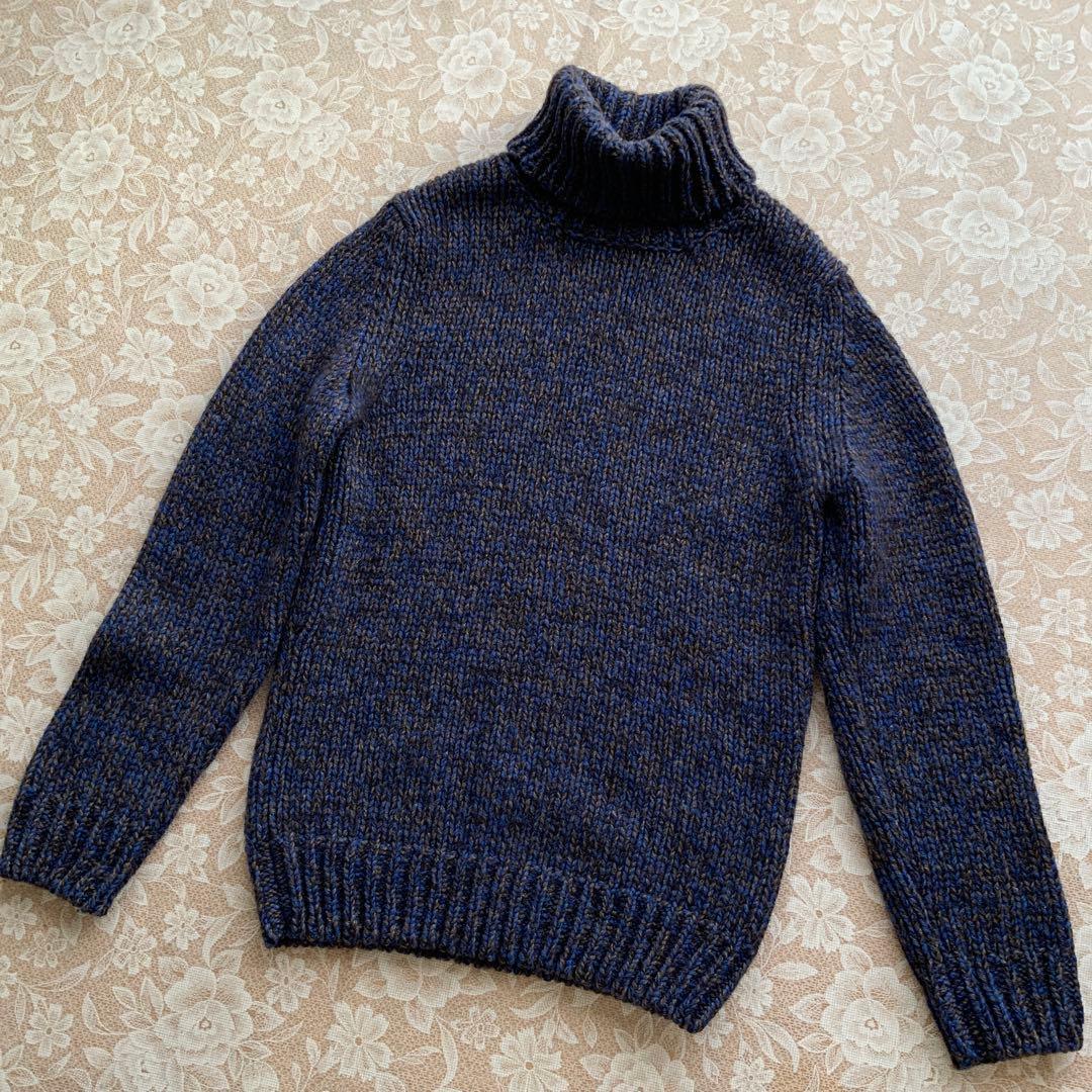 ZANONE ザノーネ ヤクウール タートルネック メランジ ニットセーター