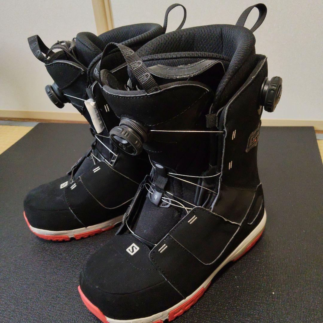 【マロン】【美品】サロモン スノーボードブーツ 25.5