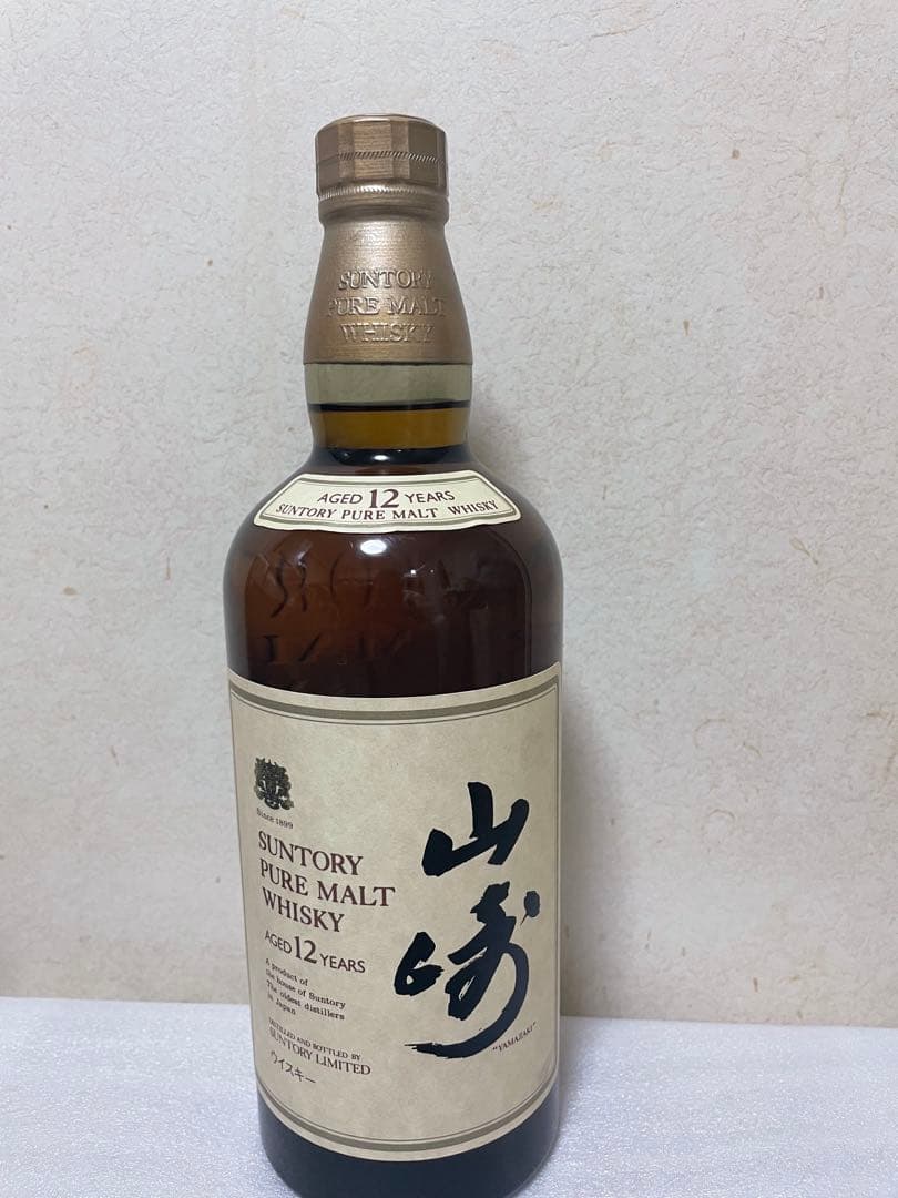 サントリー 山崎 12年 ピュアモルトウイスキー 750ml