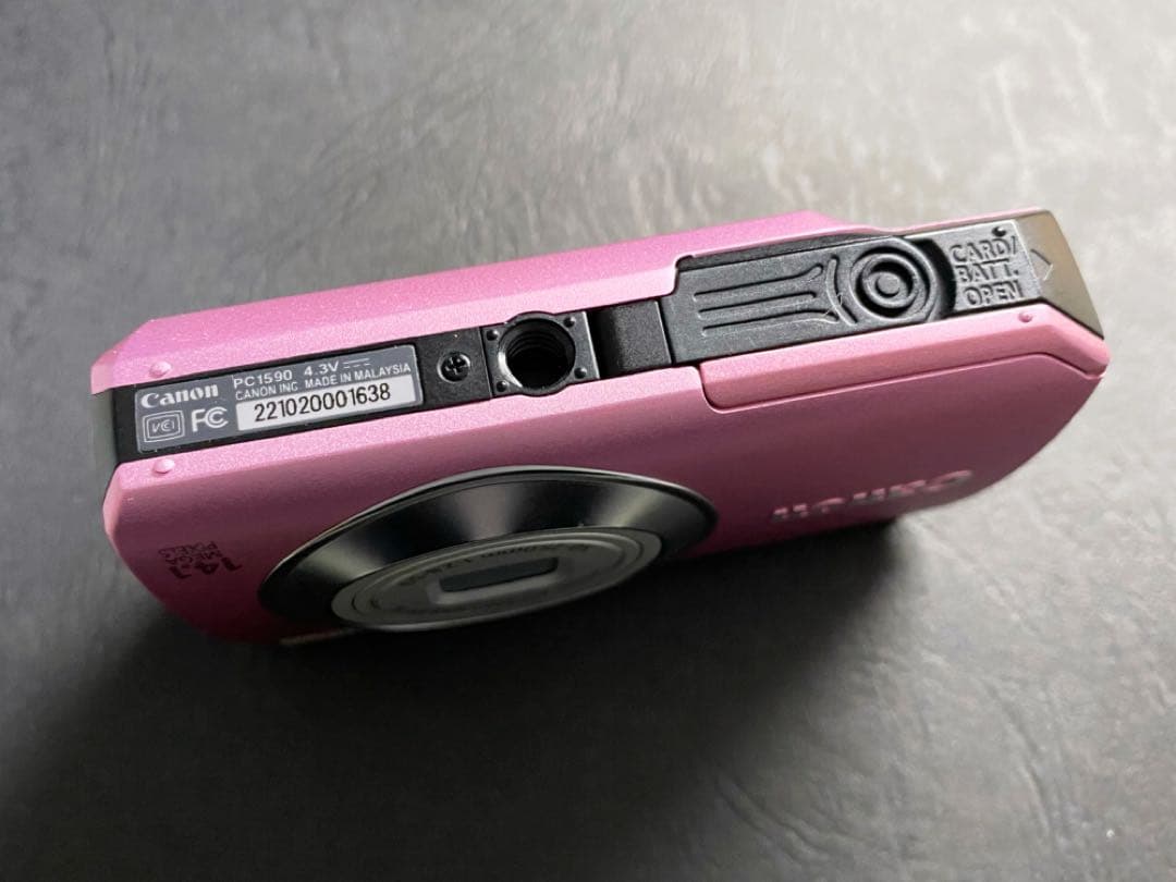 Canon PowerShot A3200 IS ピンク デジカメ コンデジ