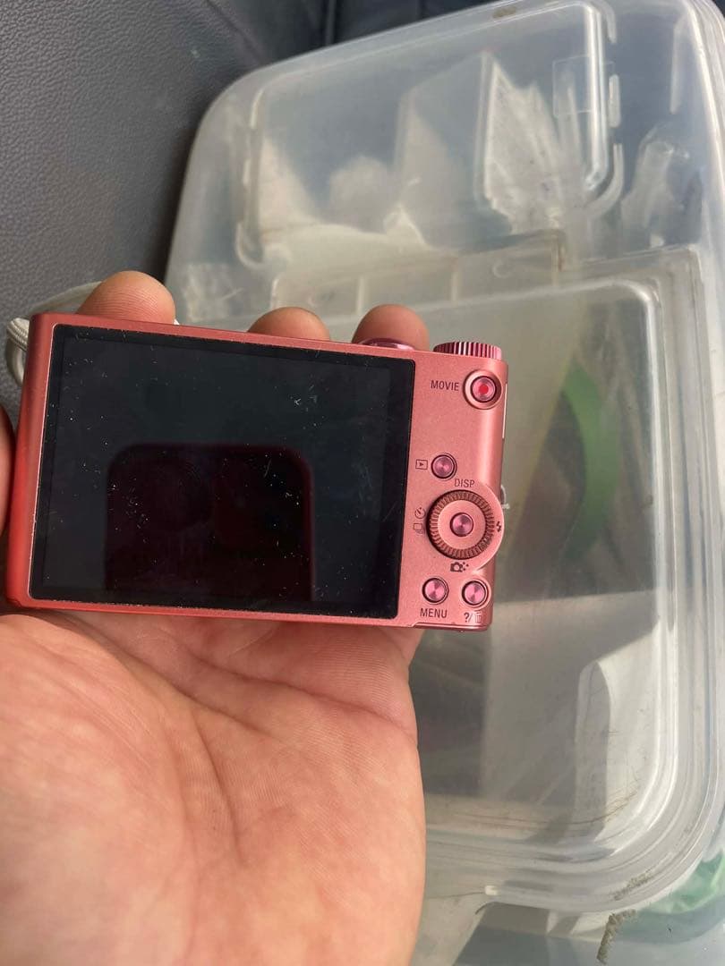 SONY コンパクトデジタルカメラ 20倍ズーム レッド