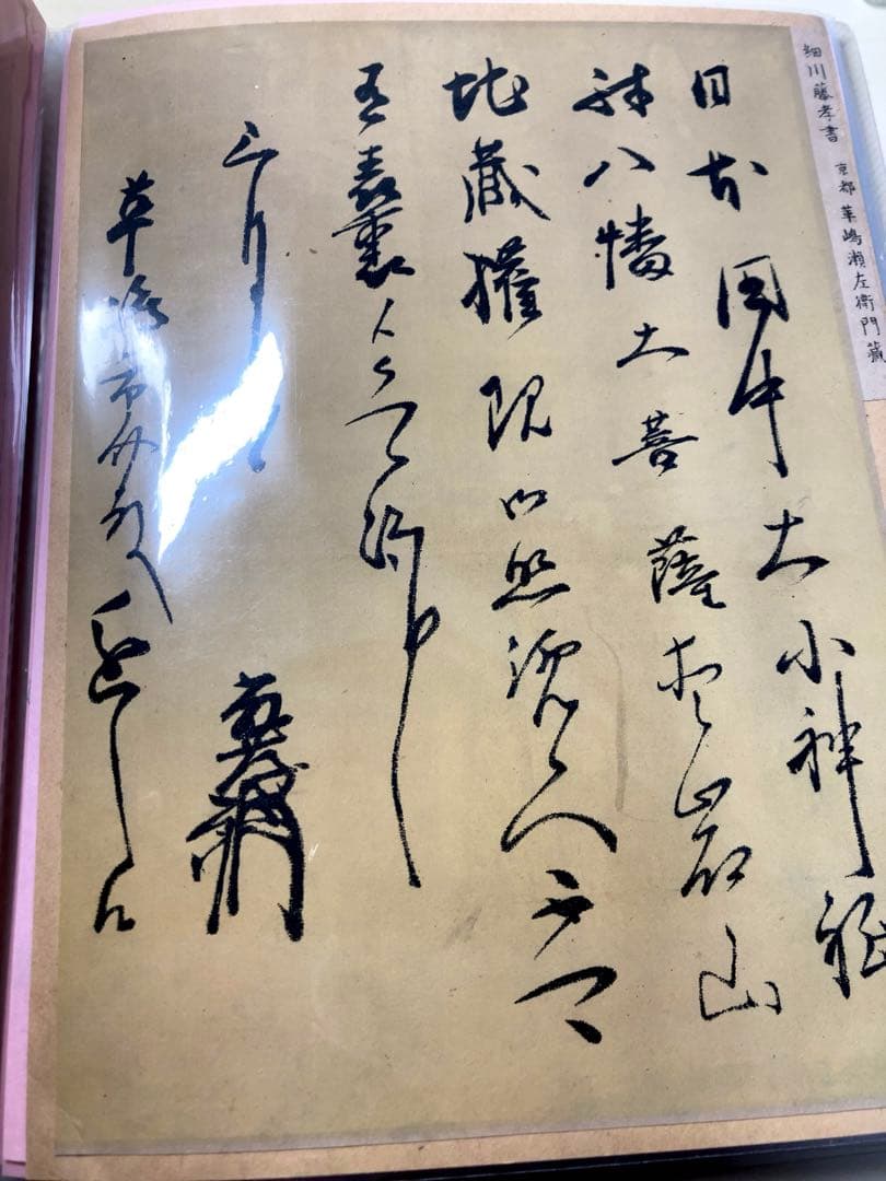 細川藤孝　書状　古文書　まとめ　骨董　アンティーク　手紙　書簡