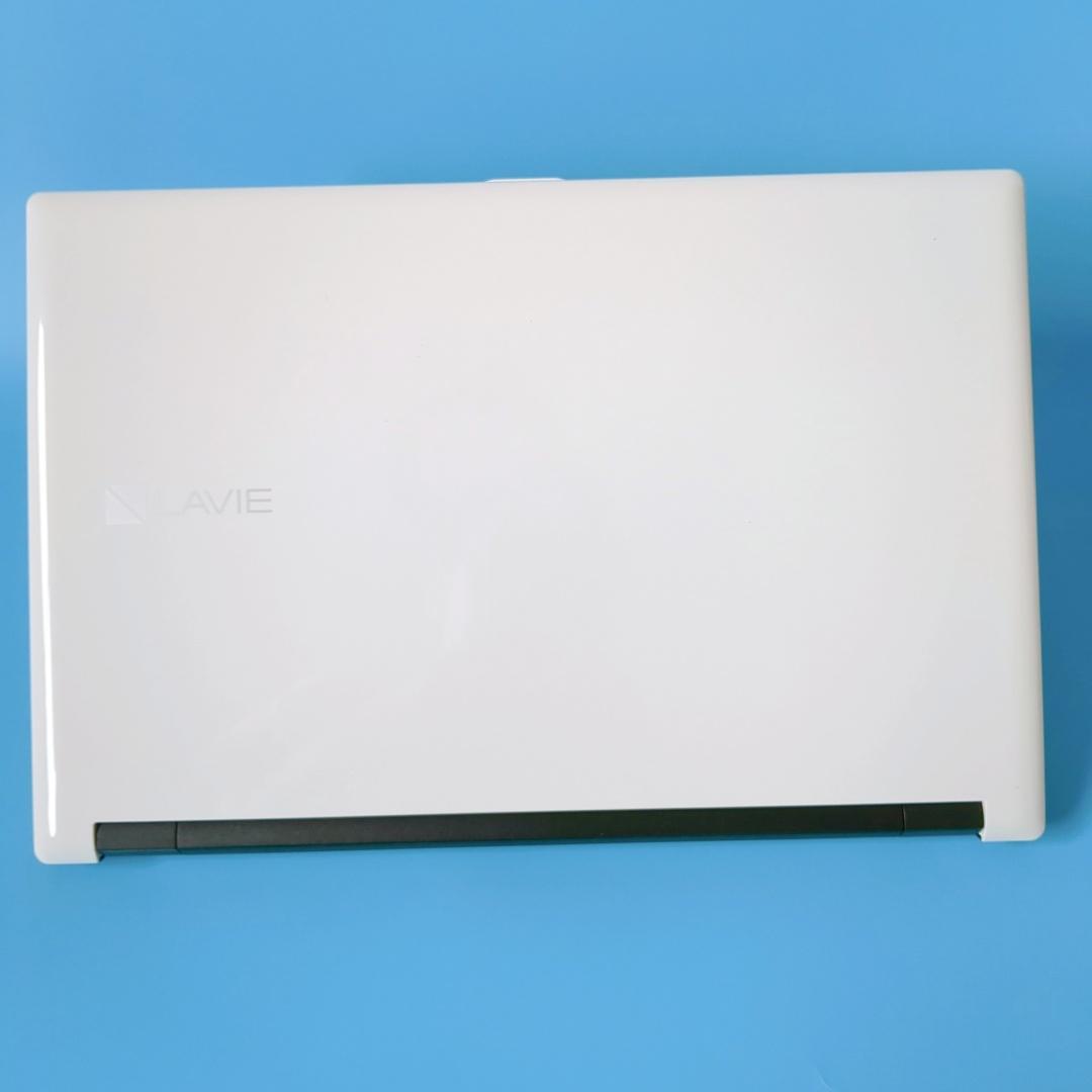 新品SSD爆速✨メモリ8GB爆速SSDで快適♪設定済ですぐ使える白ノートパソコン