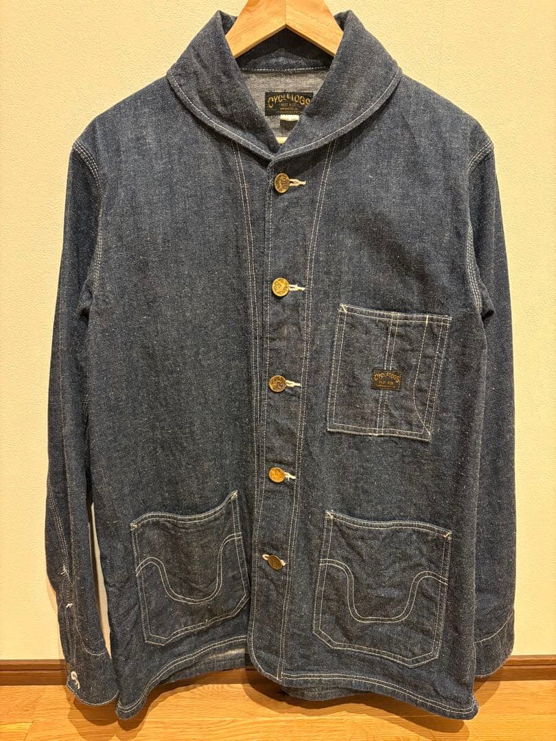 WESTRIDE ウエストライド デニムジャケット カバーオール 濃紺 38