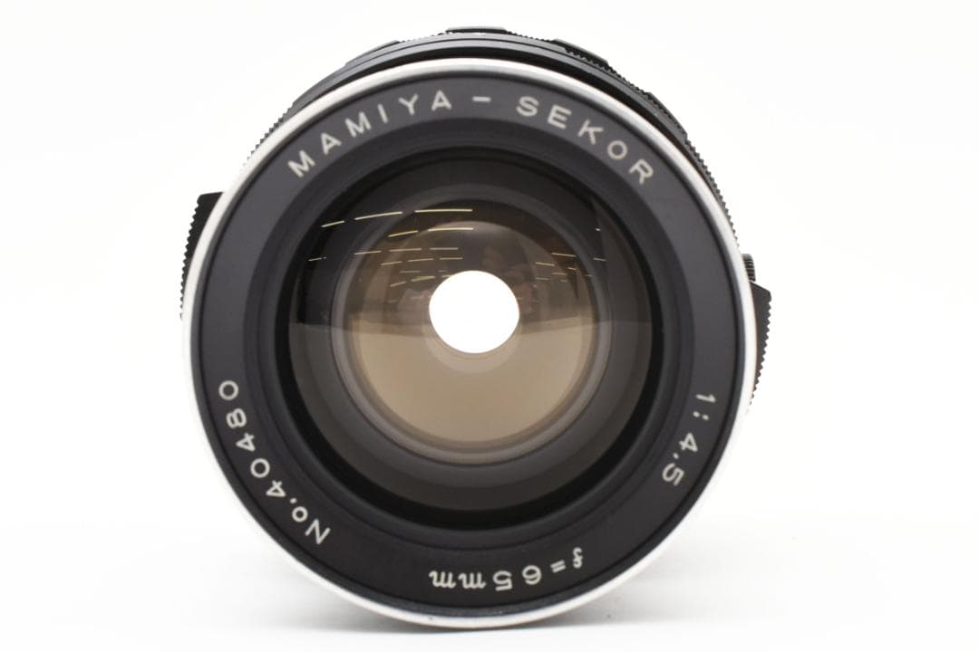 【美品】Mamiya Sekor 65mm f4.5 マミヤ レンズ #D08