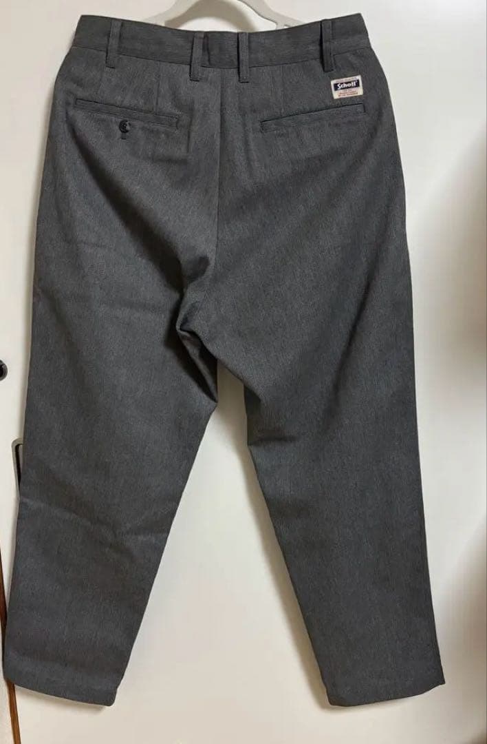 Schott ショット　TC DOUBLE PLEATED WIDE PANTS