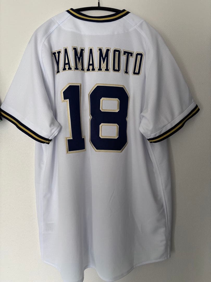 山本由伸18 ユニフォーム Lサイズ