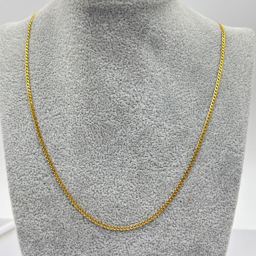 【極上美品】K18ゴールド ツイストチェーン喜平ネックレス 約45cm