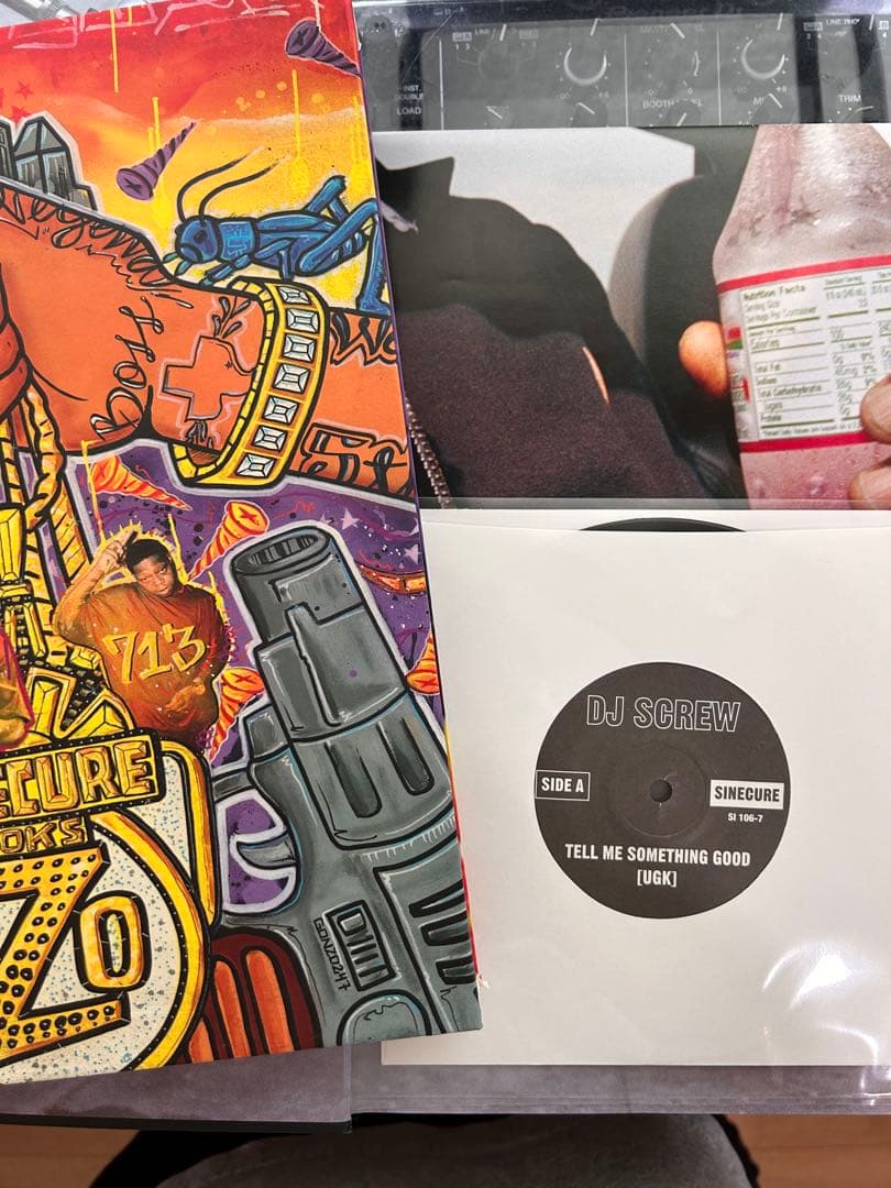 Dj Screw - TELL ME SOMETHING GOOD 7” +本