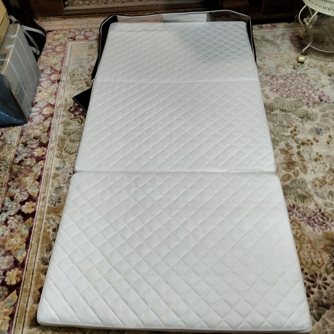 アイリスオーヤマエアリープラス マットレスシングル APMH-S収納ケース付き