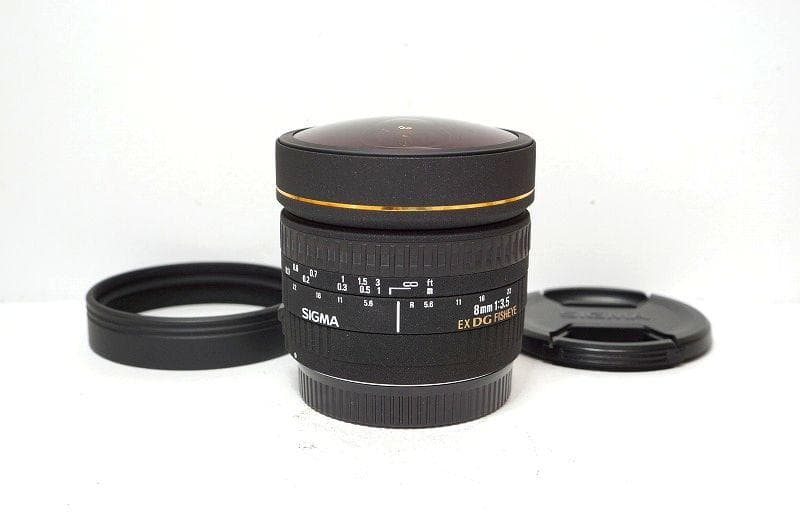 【キャノン用/魚眼レンズ】 SIGMA 8mm F3.5 EX DG