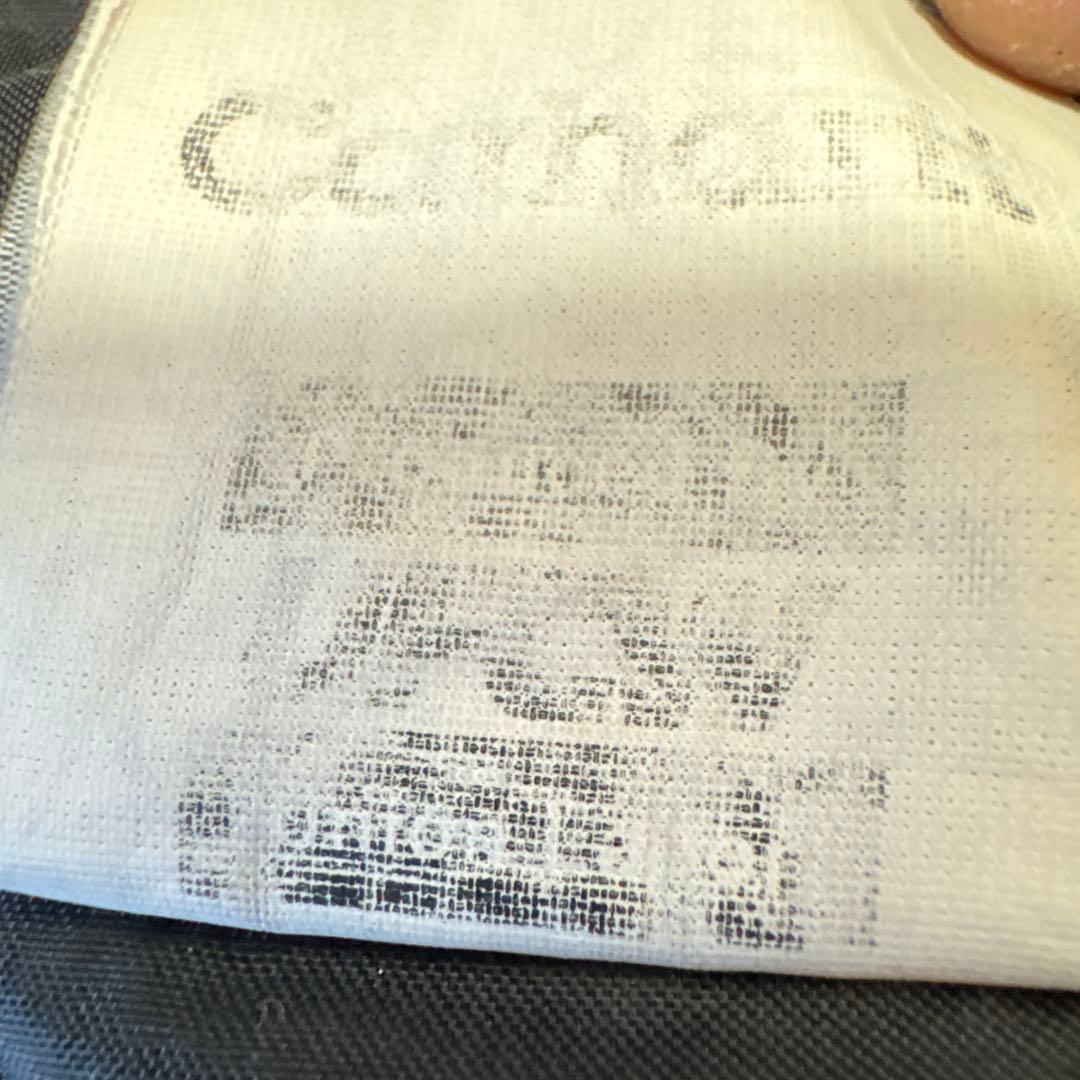 a*m様 Carhartt ダックベスト 黒 YKK USAジッパー アタリ◎ヴ