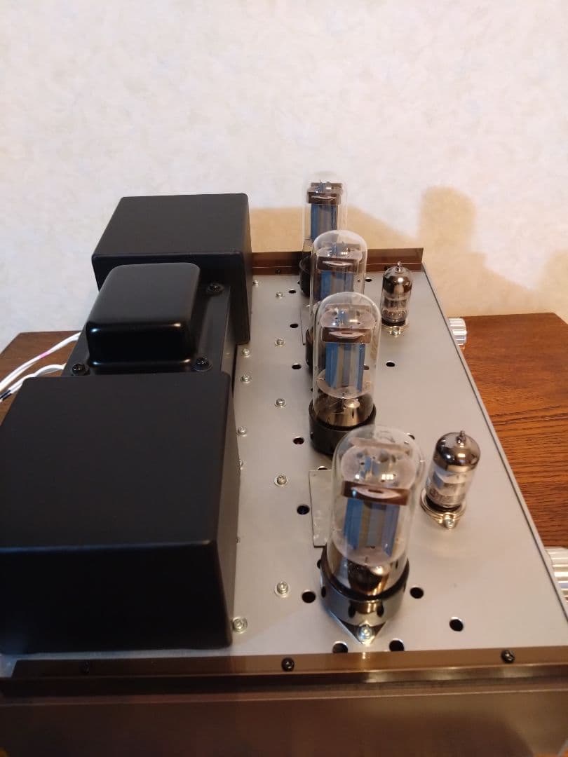 ＊真空管6P3S（6L6等互換）プッシュプル真空管アンプ＊