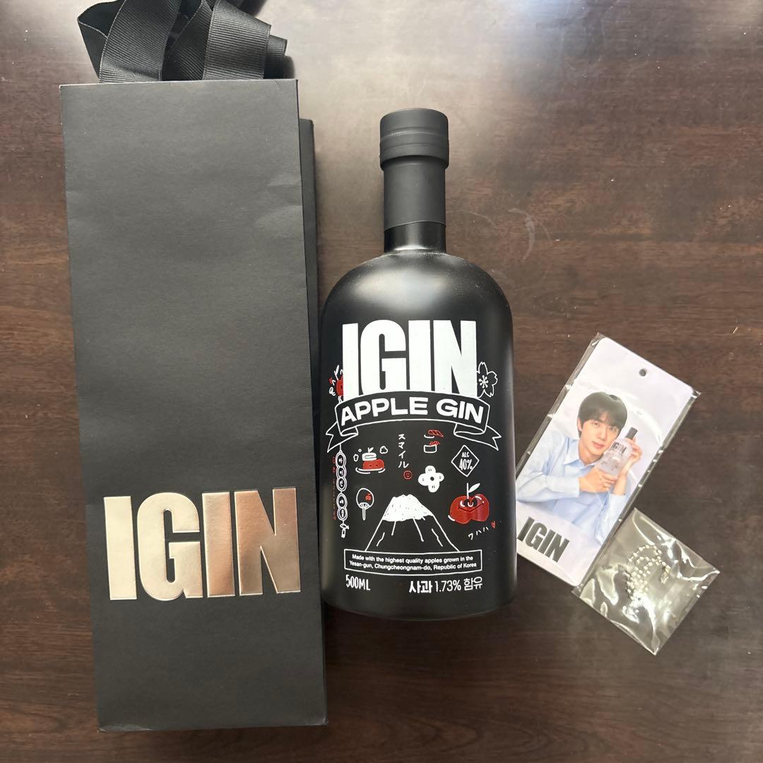 【日本限定】ジン IGIN POPUP APPLE GIN ボトルネックタグ付き