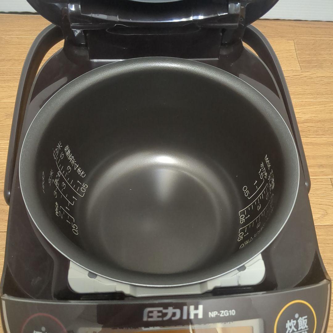 ZOJIRUSHI 象印 5.5合 極め炊き圧力IH炊飯器 NP-ZG10