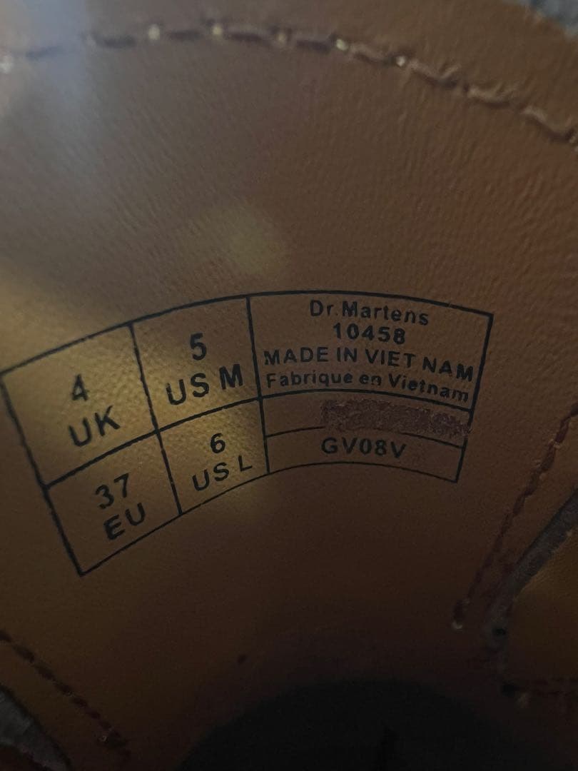 UK4_23cm 美品 Dr.Martens 3989 Bex WINGTIP