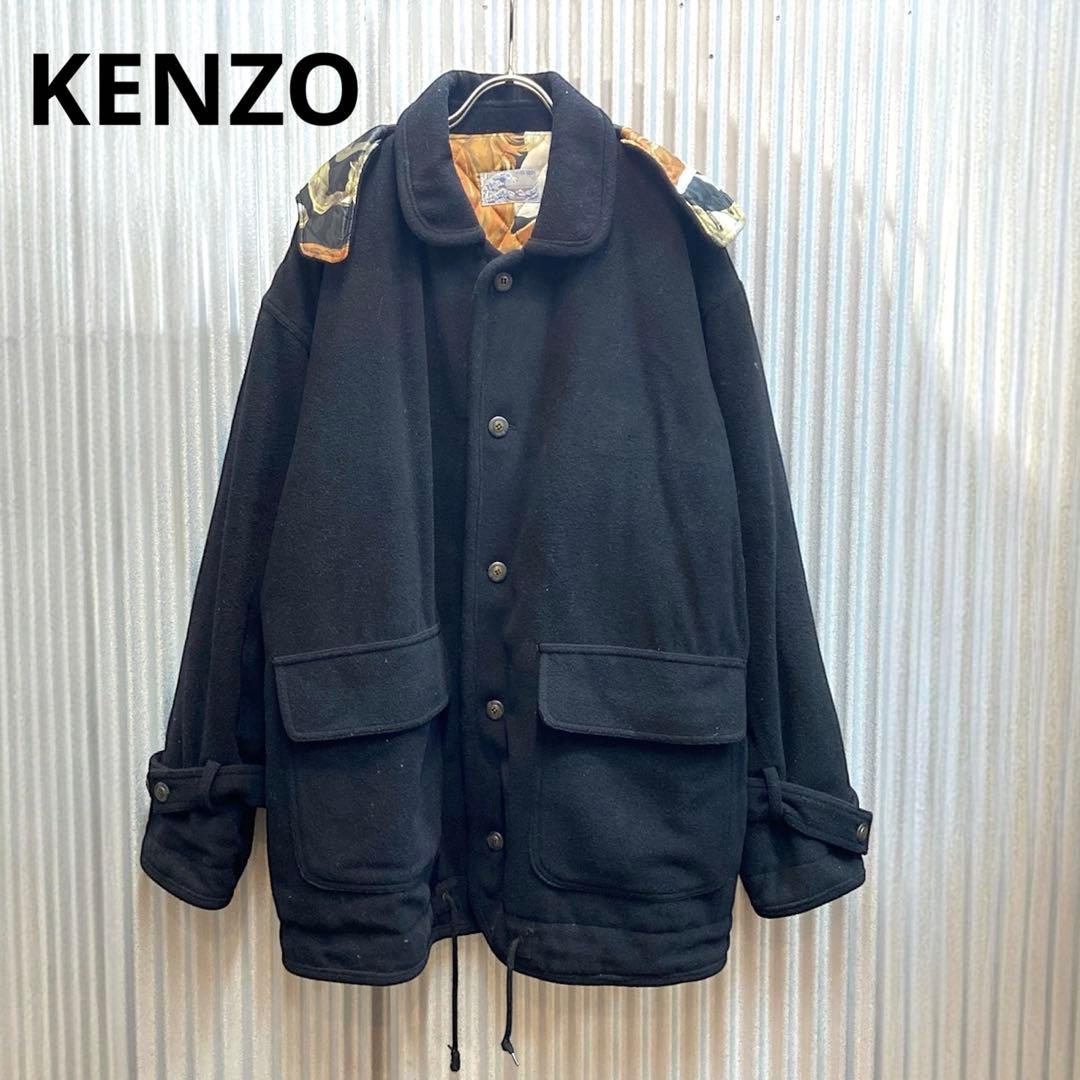 KENZO JEANS ケンゾージーンズ⭐️コート　アウター　ネイビー