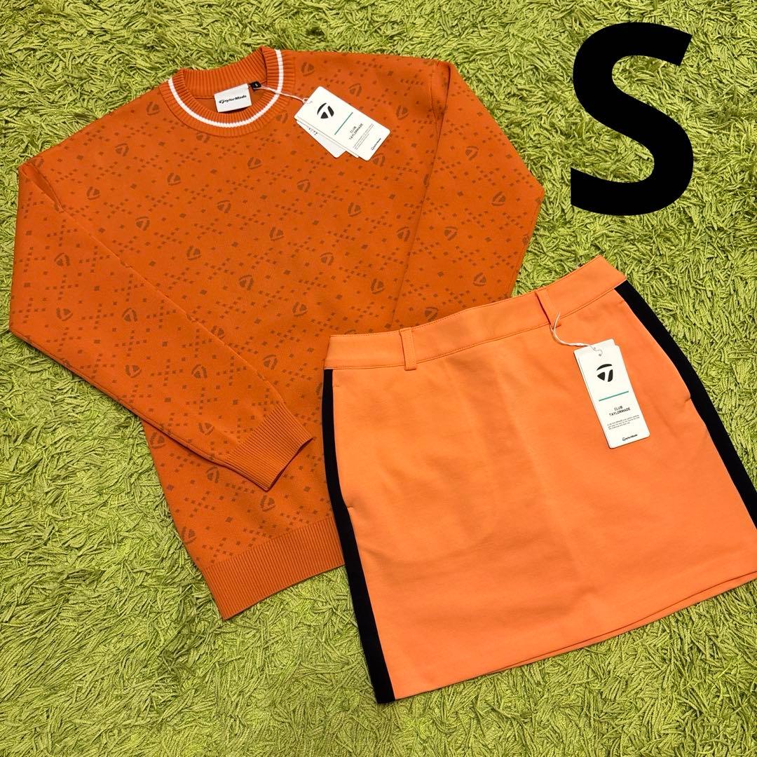 【TaylorMade】新品✨S 上下セット　秋冬ゴルフセットアップ　インナー付