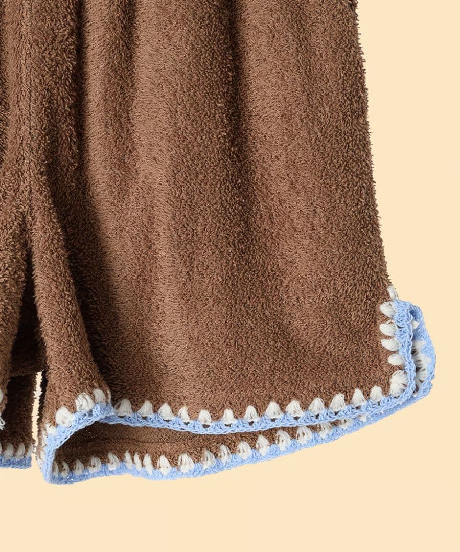 NKNIT ☆pile crocht shorts　トゥデイフル　ロンハーマン