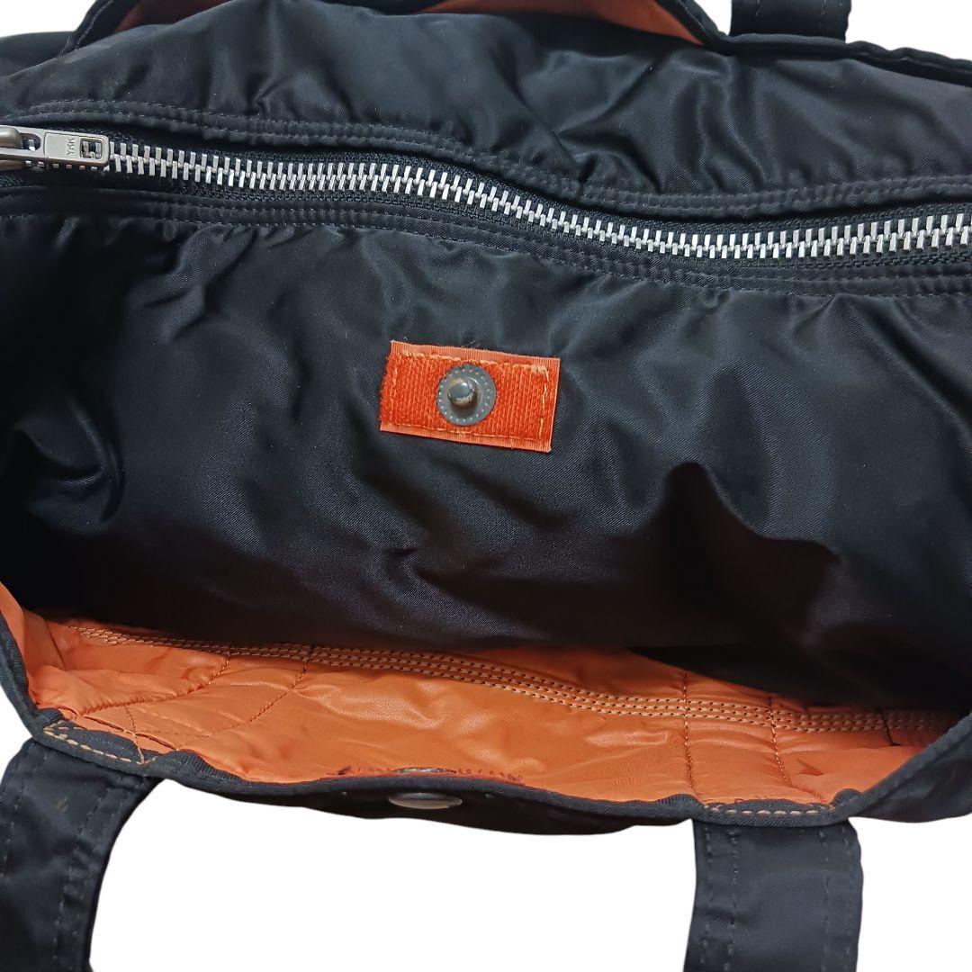 【美品】ポーター タンカー ダッフル ミニボストンバッグ 吉田カバン 黒 L