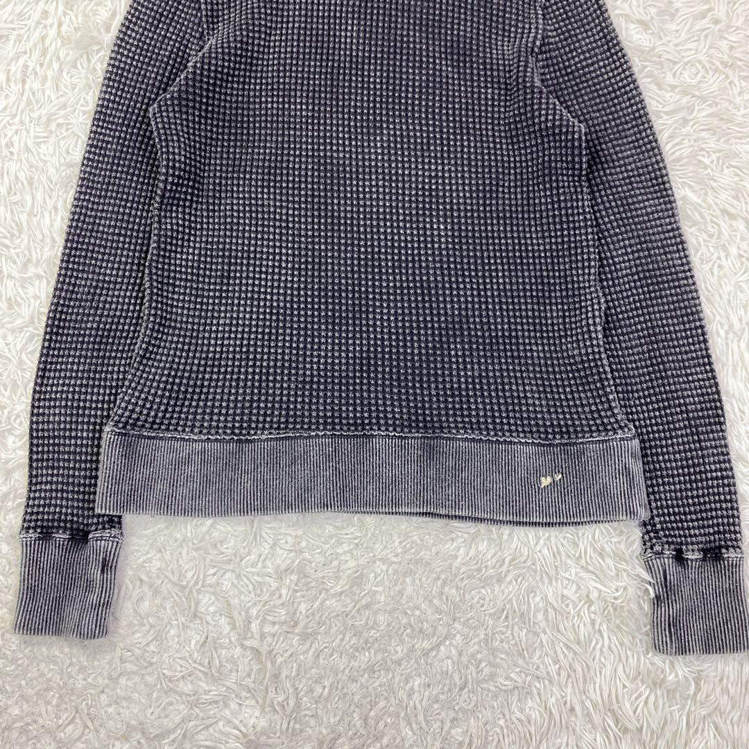 名作PORTER CLASSICフレンチサーマルニット ハイネック ワッフルXL