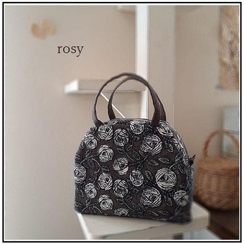 【new❤︎一般販売】⚮̈ ミナペルホネン rosy ◆ラウンドボストンバッグ