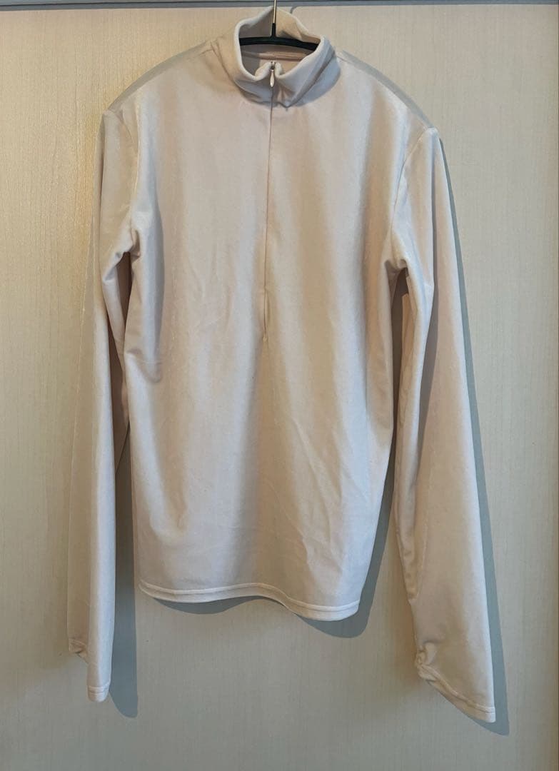 enof velour jersey zip tops イナフベロアトップス