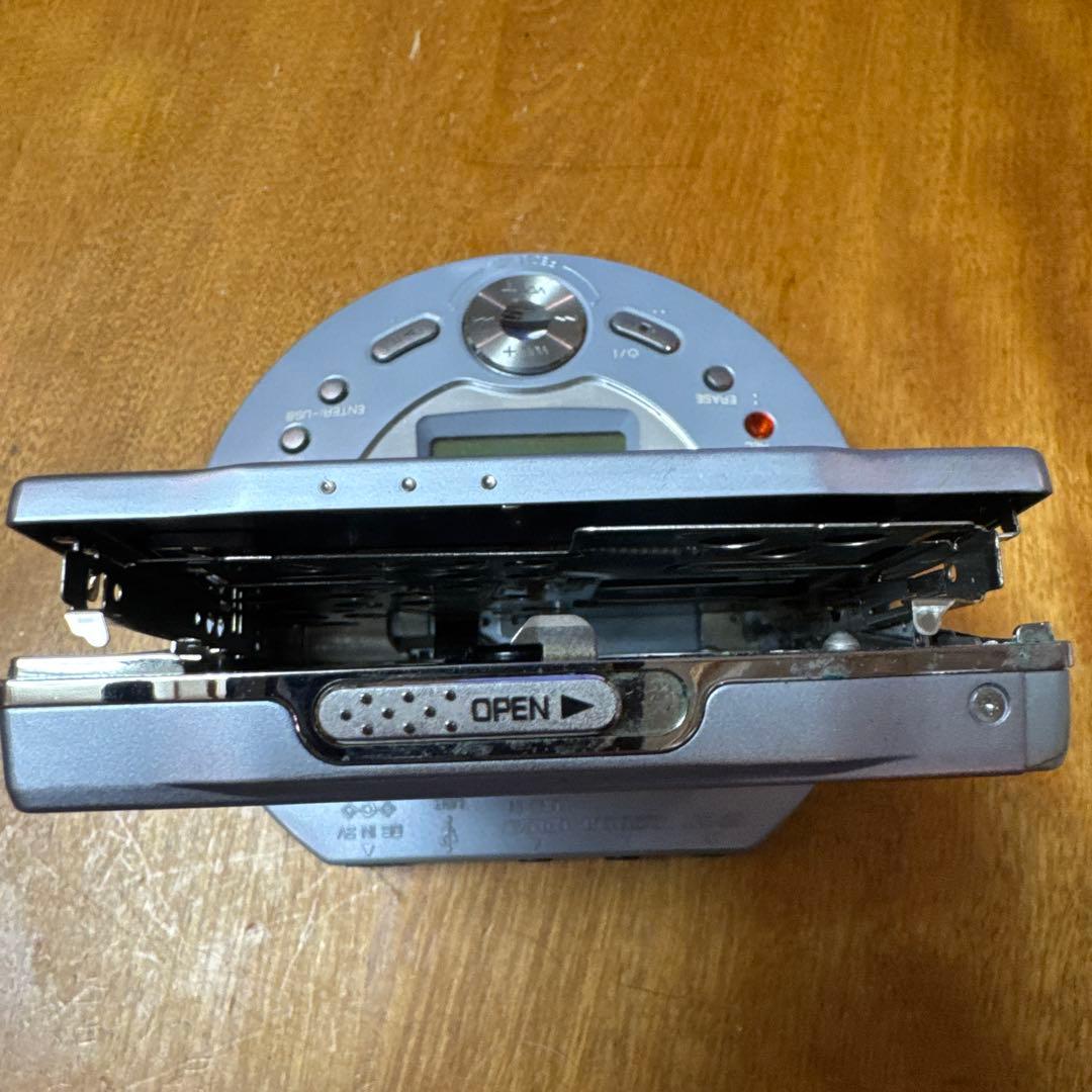 SHARP NetMD MDプレイヤー IM-DR80-S 動作未確認