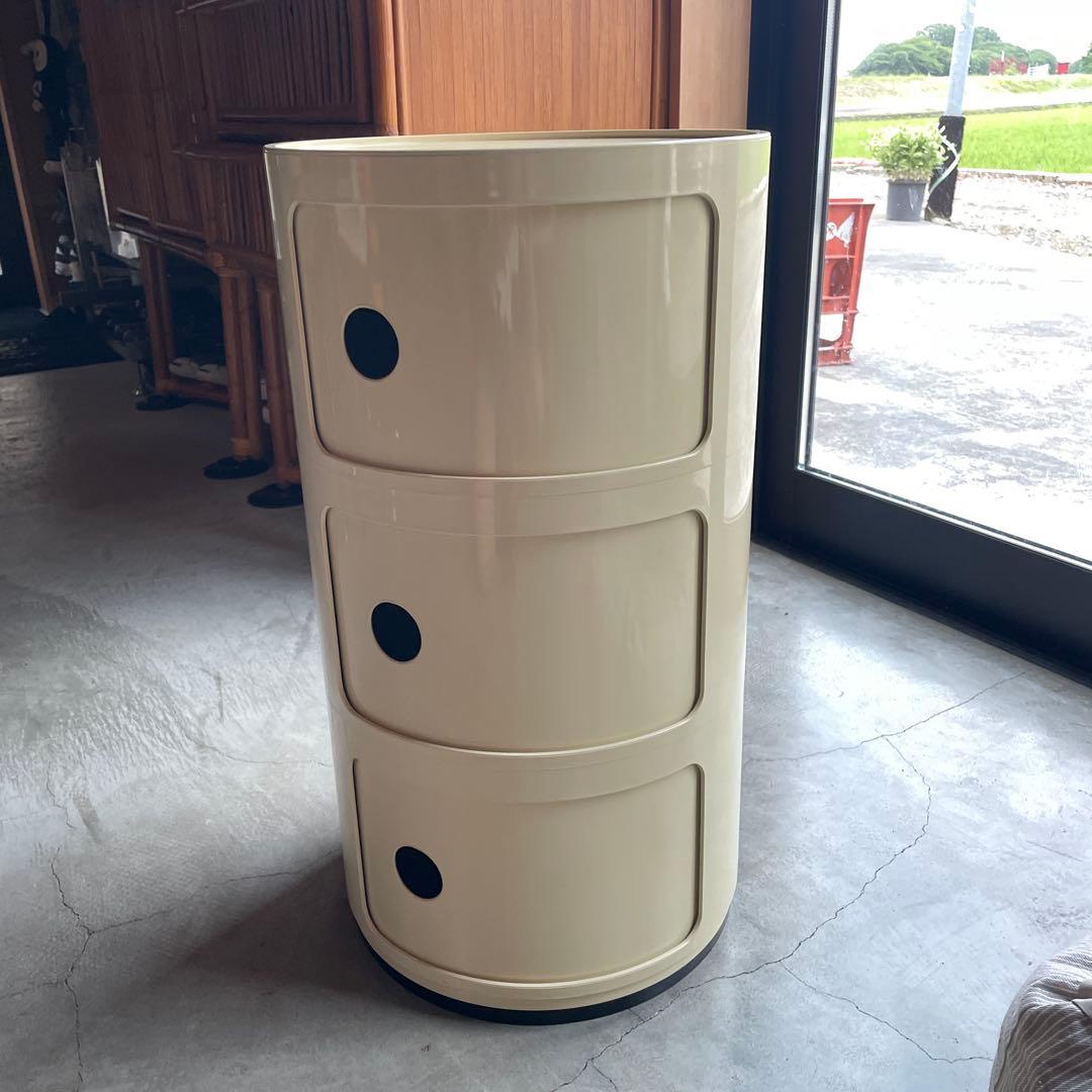 Kartell カルテル コンポニビリ 3段 ホワイト 正規品
