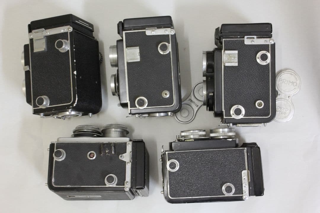 二眼レフ ５台 ジャンク品 RICOHFLEX PRIMO YASHICA 等