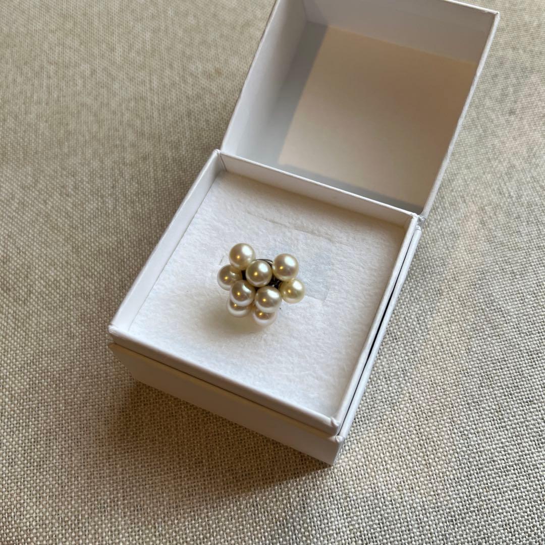 e.m. パール 片耳ピアス