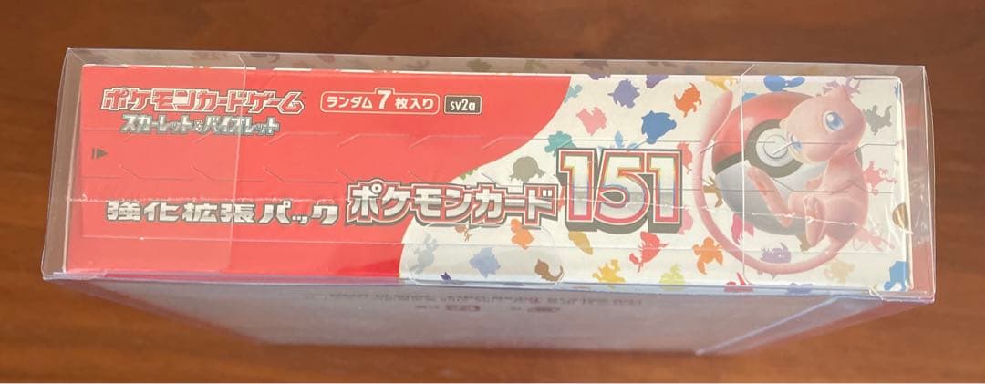 ポケカ151 BOX シュリンク付