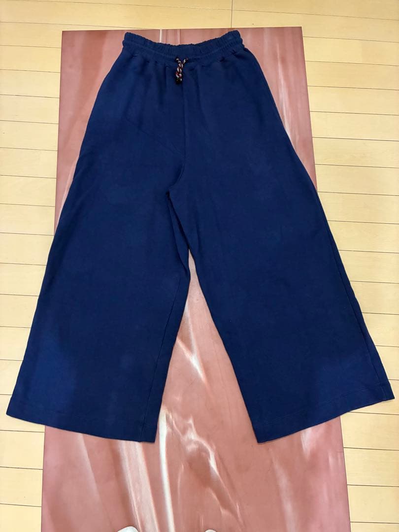 B*e様 DRIES VAN NOTEN ガウチョパンツ ネイビー Extra