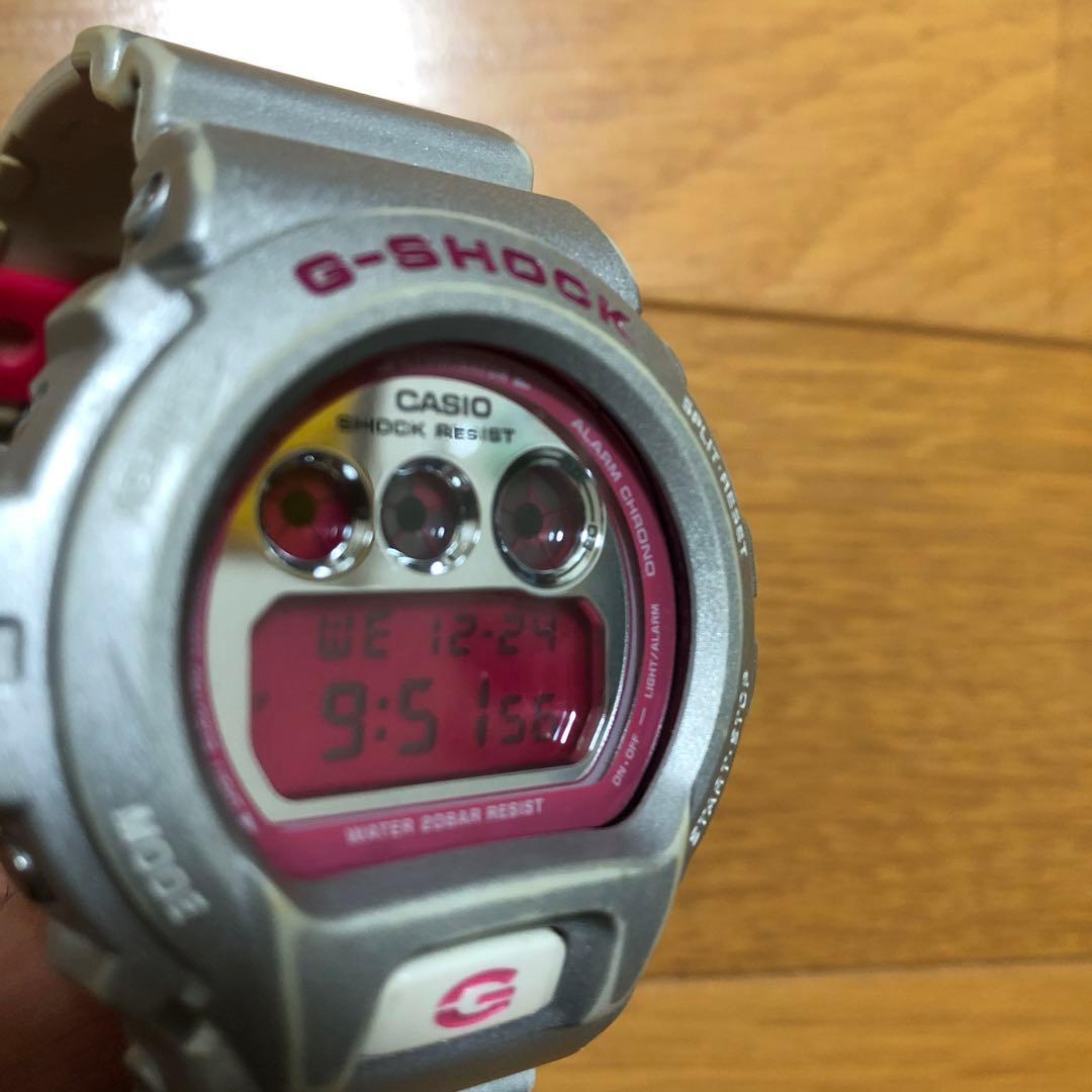 CASIO Gショック DW-6900CB ピンクシルバークレイジーカラー