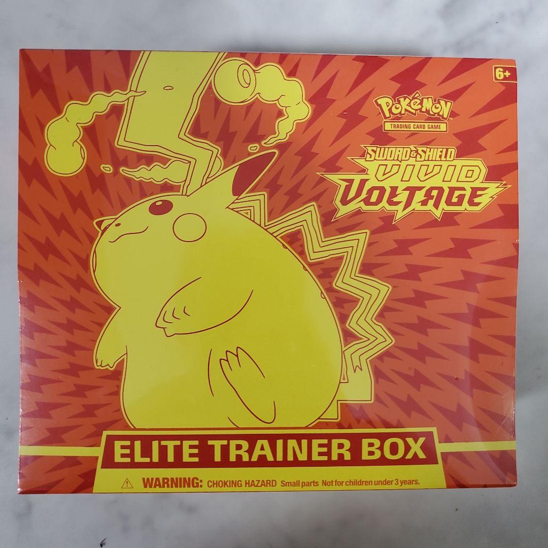 ポケモンカード海外版vividVOLTAGEエリートトレーナーBOX　未開封