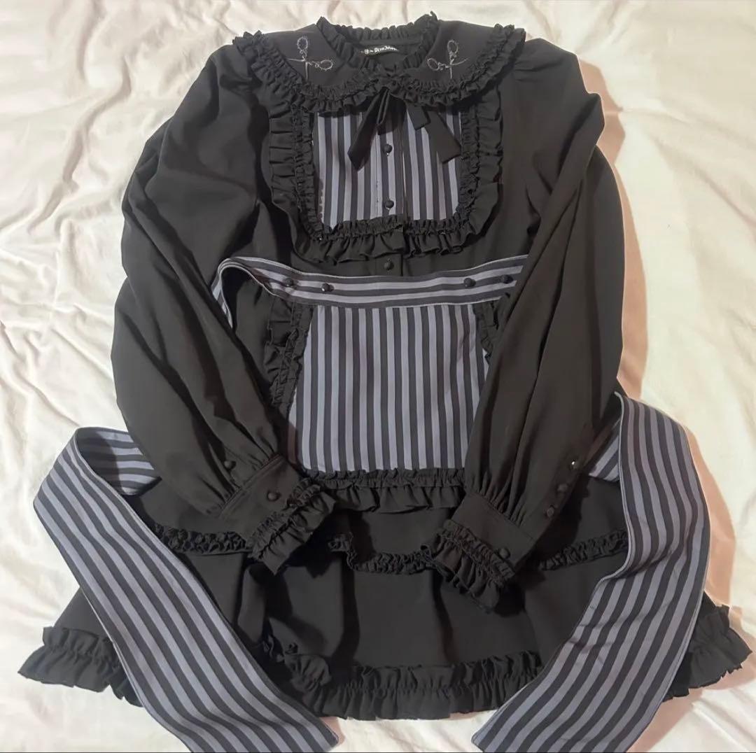 DimMoire ディムモアール 絶メイドワンピース ブラック Lサイズ