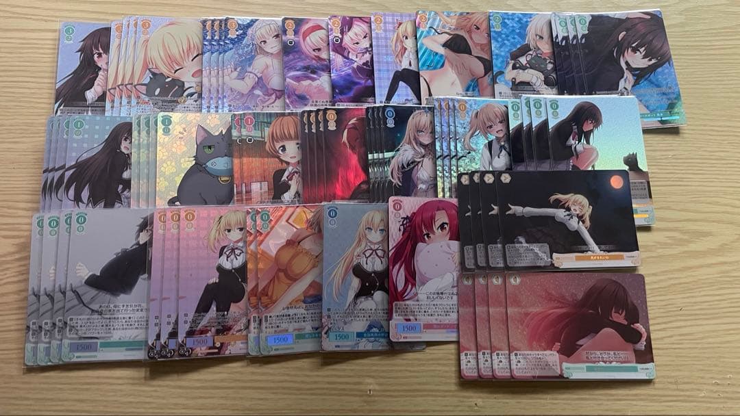 ヴァイスシュヴァルツロゼ　HARUKAZE デッキ　パーツ　フルホイル