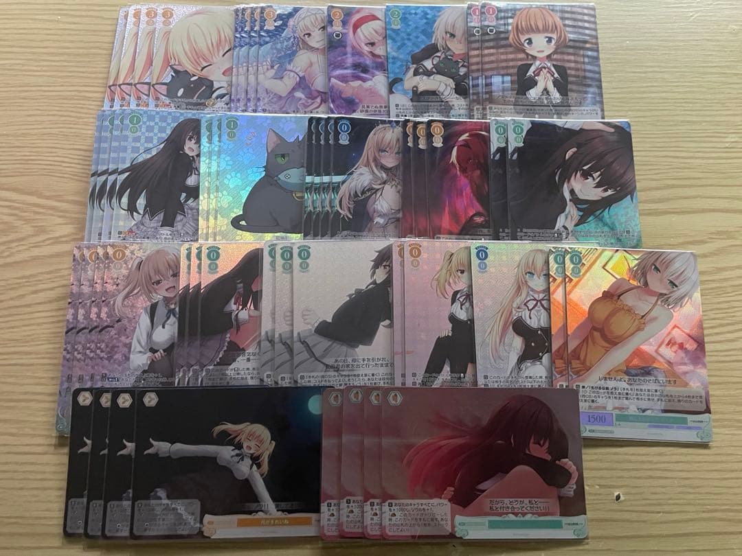 ヴァイスシュヴァルツロゼ　HARUKAZE デッキ　パーツ　フルホイル