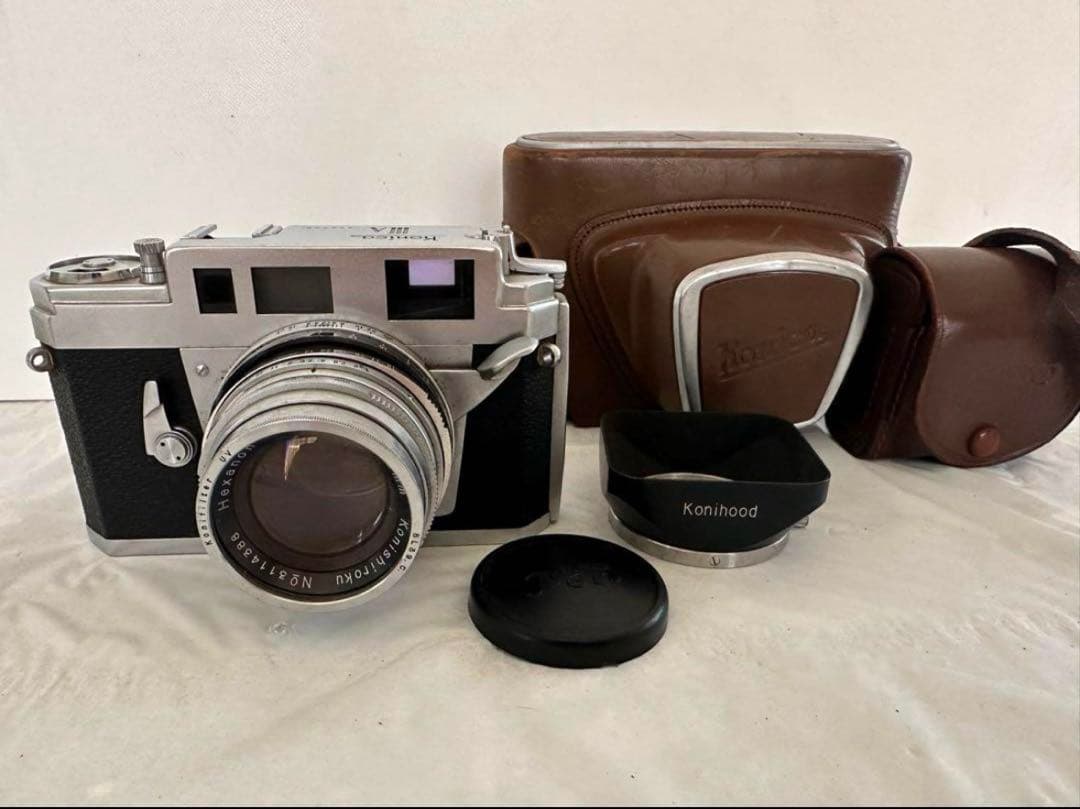 KonikaIIIA Hexanon 50mm F1.8 ケース付 管理Nor2