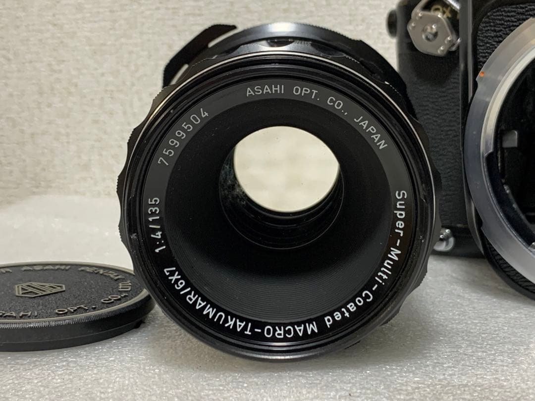 フィルムカメラ PENTAX 6x7 MACRO TAKUMAR 4/135