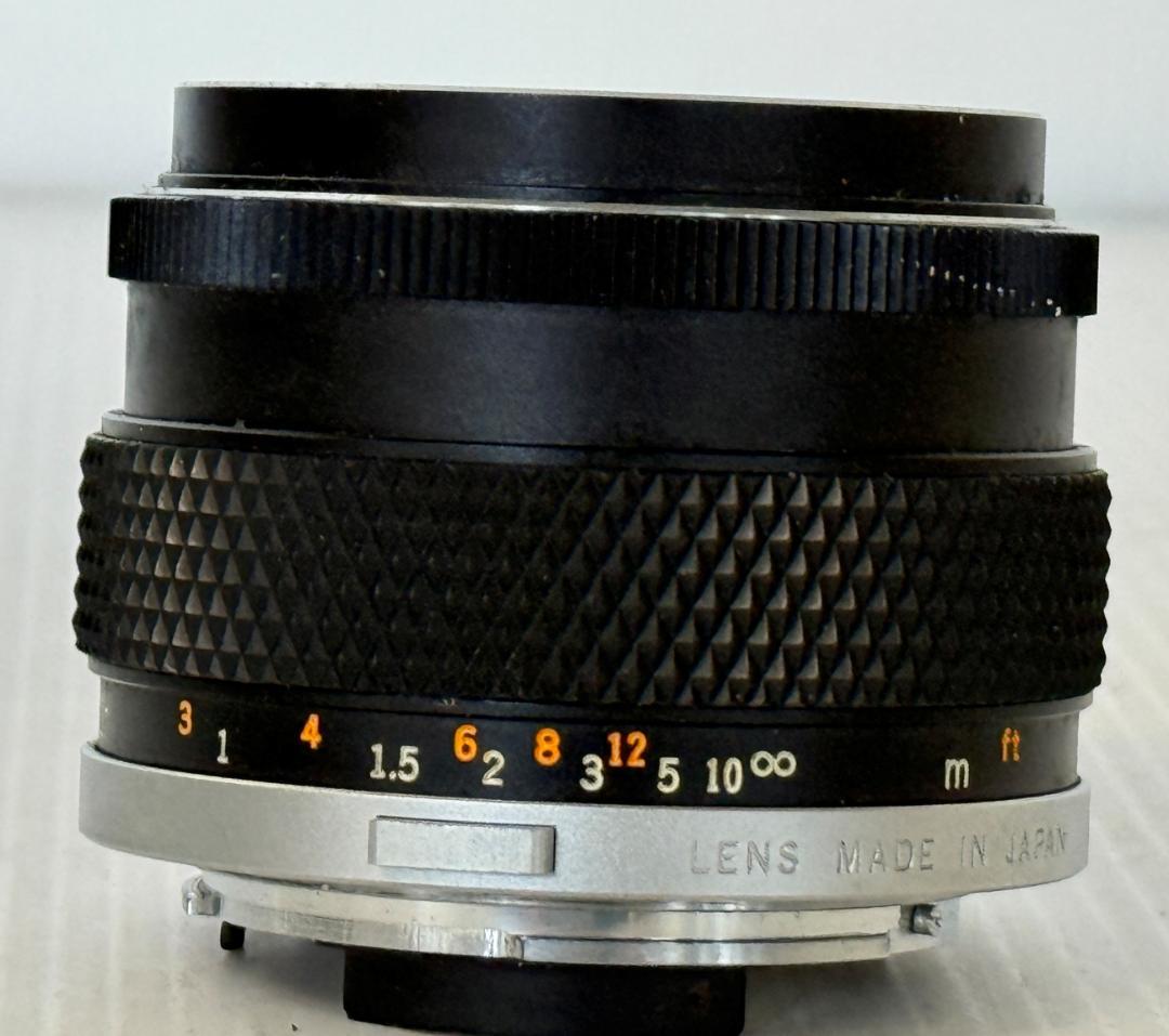 オリンパス OM-1+標準レンズG.ZUIKO Auto-S F1.4 50mm